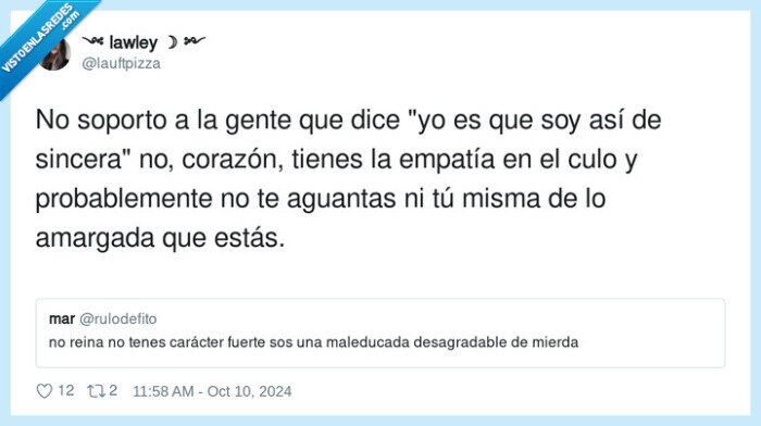 corazón,amargada,aguantar,empatía