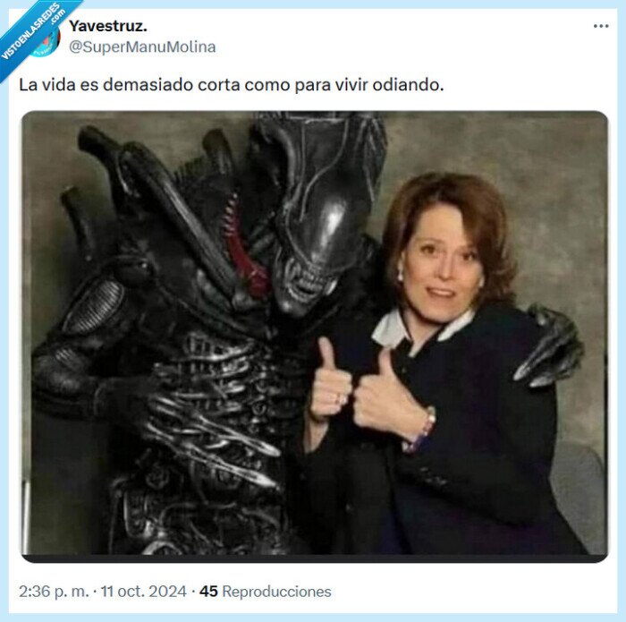 alien,odio,vida