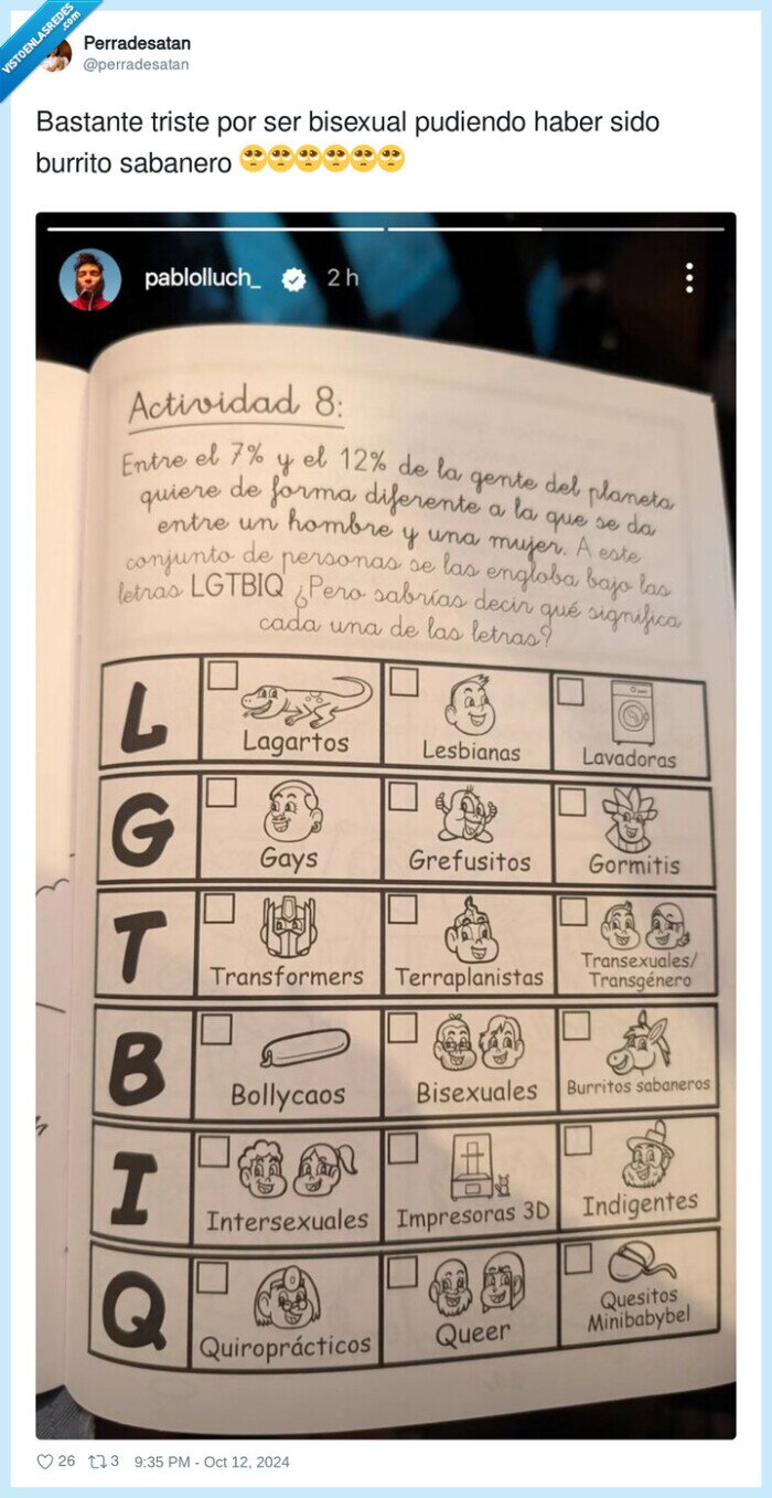 libro,primaria,lgtbiq,diferenciar