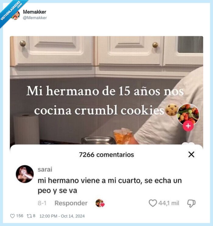 hermano,bromas,cocinero