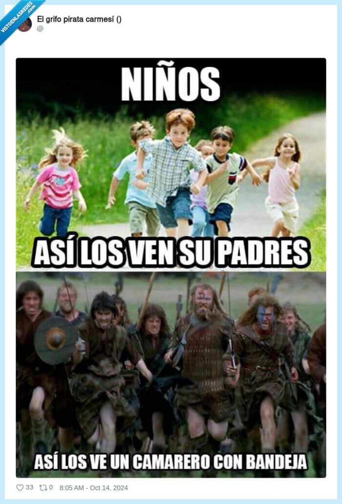 niños,panico,camareros,restaurante