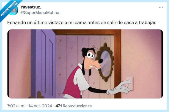 cama,trabajar,salir