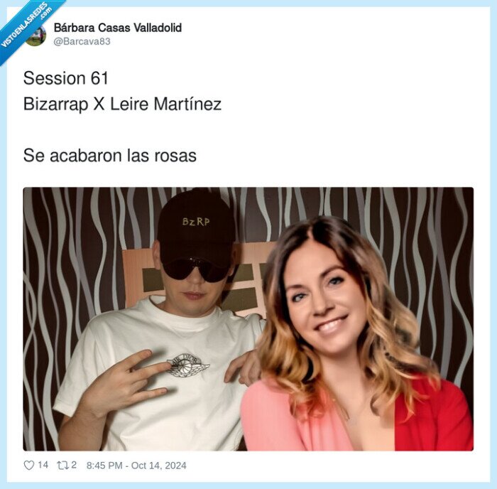 bizarrap,leire,rosas,la oreja de van gogh
