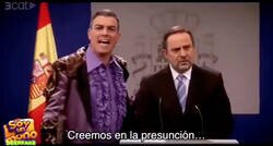 Enlace a Gracias IA por darnos momentazos como éste de Sánchez con Ábalos