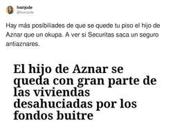 Enlace a Lo del seguro antiaznares es top, por @Ivanjode