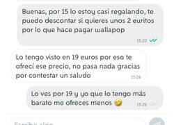 Enlace a Lo de la gente que campa por Wallapop es para hacer una tesis final de carrera