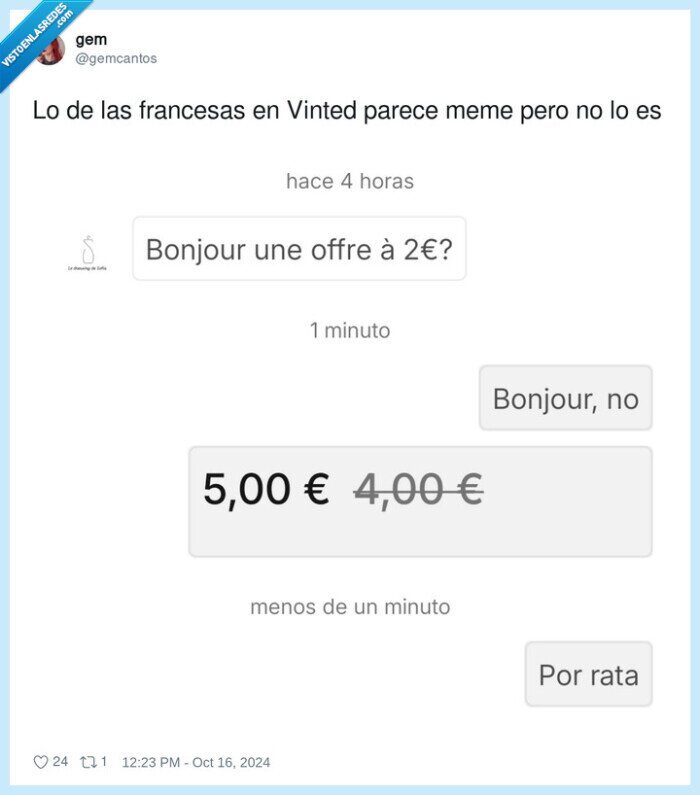 francesas,vinted,ratas,subir,precios