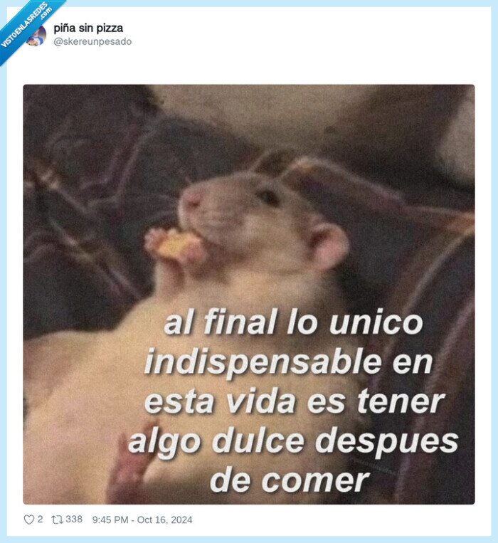 dulce,comer,despues