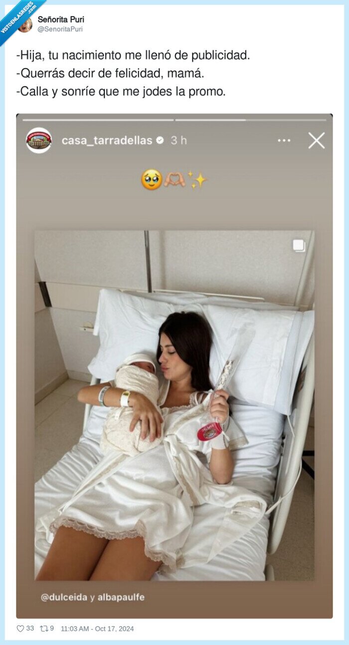 nacimiento,publicidad,felicidad,tarradellas,fuet,dulceida,ASCO