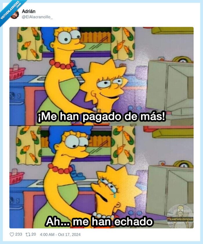 echar,trabajo,lisa,finiquito