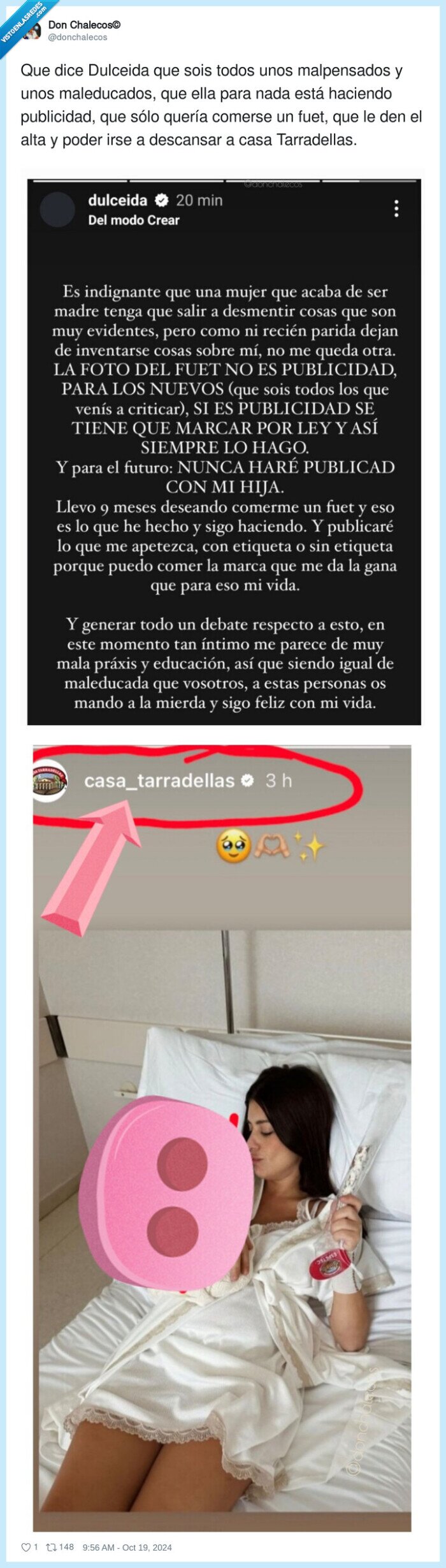 tarradellas,malpensados,publicidad,dulceida,fuet