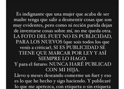 Enlace a Dulceida se ha cabreado y esto es lo que opina por haber vendido a su bebé por publicidad de fuets