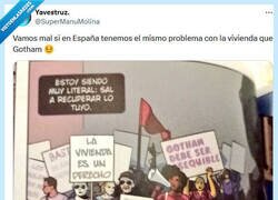 Enlace a Y aquí no está Batman por @supermanumolina