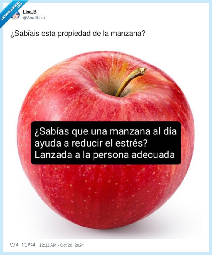 propiedad,estres,reducir,lanzar,manzana