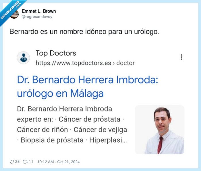 bernardo,urólogo,idóneo,nombre