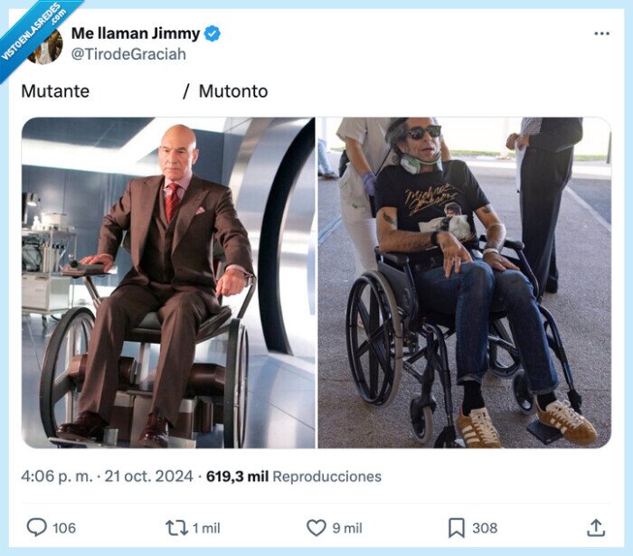 mutante,mutonto,xmen,profesor xabier,mario vaquerizo,accidente