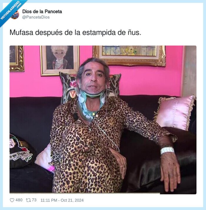 estampida,mufasa,ñus,mario vaquerizo