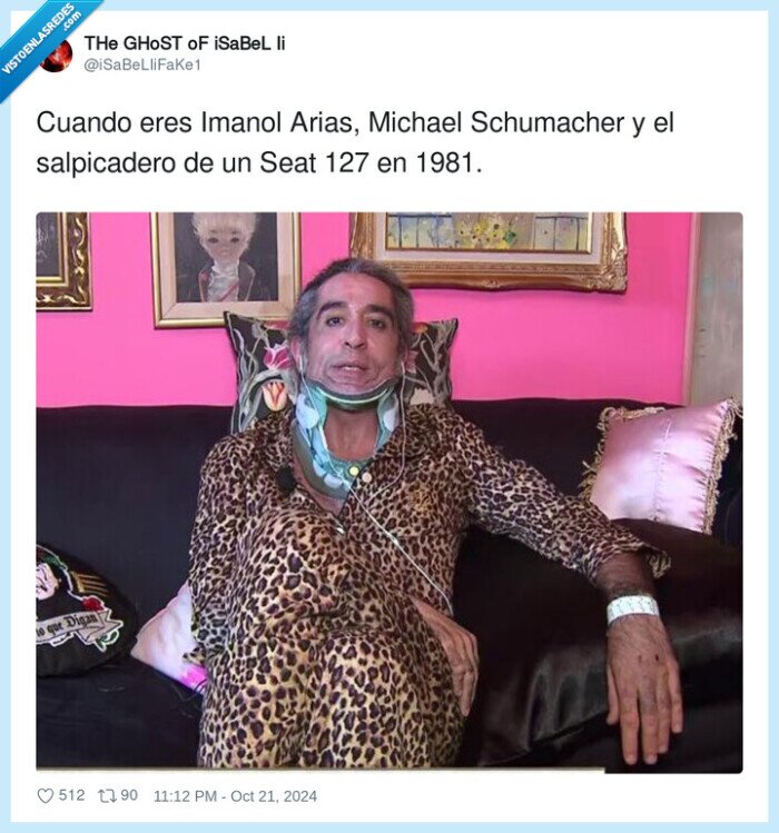 salpicadero,michael schumacher,leopardo,imanol arias,mario vaquerizo