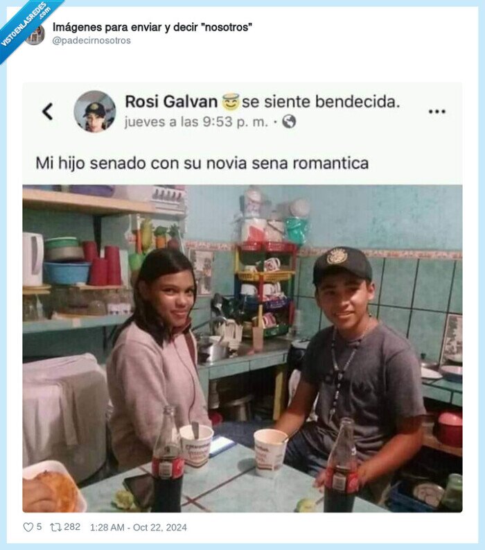 cena,romantica,amor,novia,hijo
