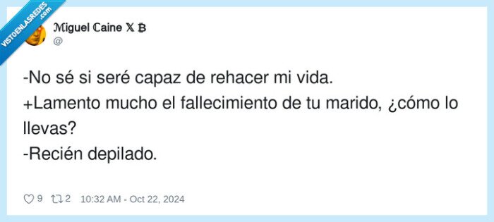 fallecimiento,lamento,depilado,rehacer,marido