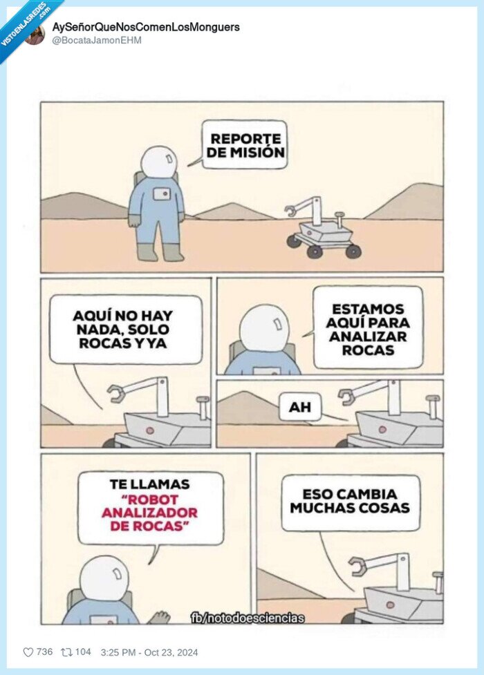 robot,rocas,analizar