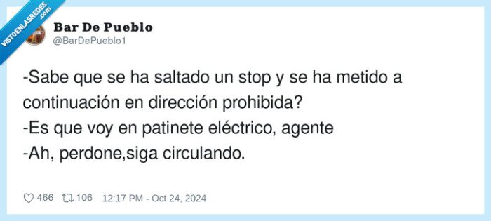 continuación,siga,patinete eléctrico,dirección,circulando,prohibida