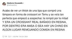 Enlace a Se ve que se enteró cuando empezó a ver hormigas saliendo de ahí