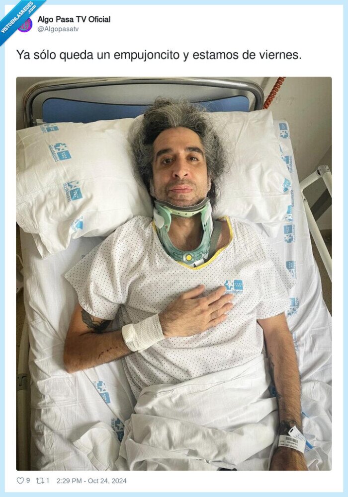 reventado,cama,mario vaquerizo,caida