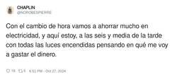Enlace a Lo del ahorro no termino de verlo, por @NOROBESPIERRE