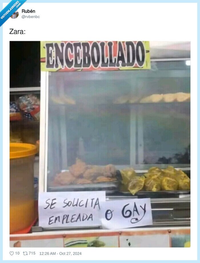 zara,solicitar,empleados,gay,encebollado
