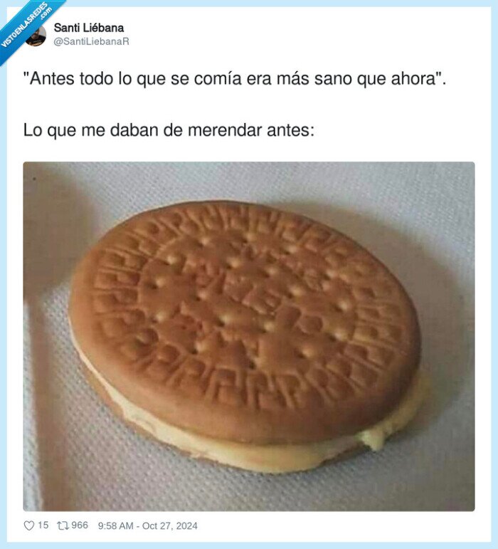 merendar,comer,galletas maria,mantequilla