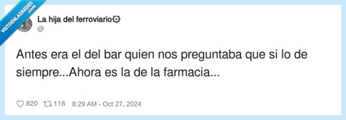 farmacos,bar,pedir,envejecer,preguntar,farmacia