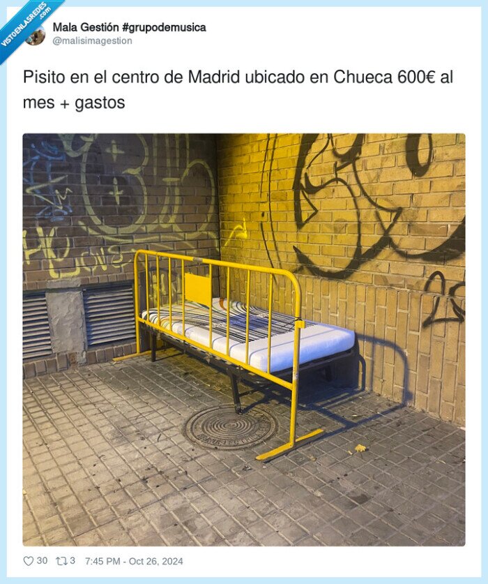 ubicado,pisito,centro,madrid,chueca,600€,cama