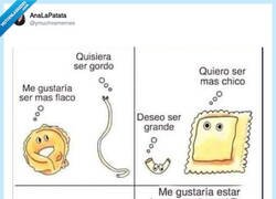 Enlace a Cuando la comida te habla, algo va mal, por @ymuchosmemes