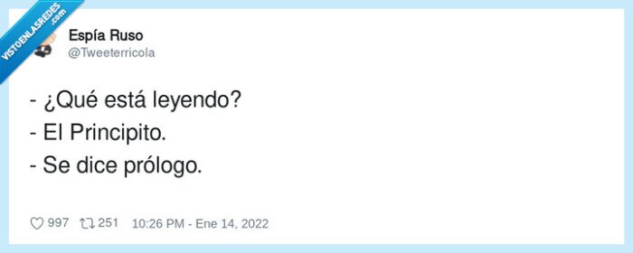 principito,prólogo,leyendo