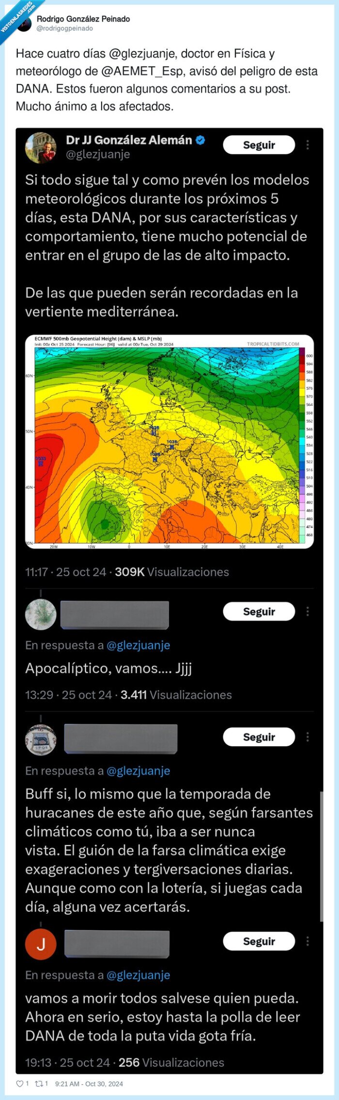 meteorólogo,@glezjuanje,comentarios,aemet,dana,valencia
