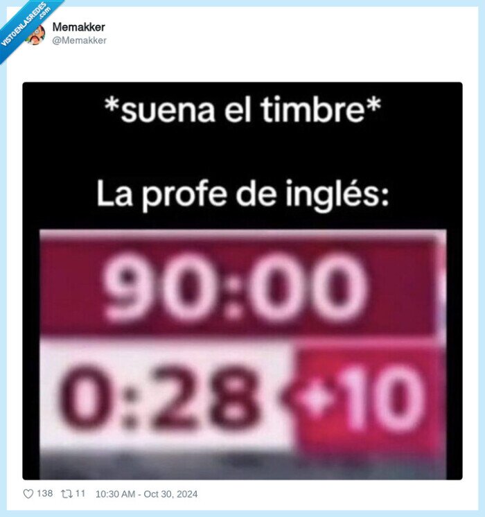 hora,clase,final,ingles