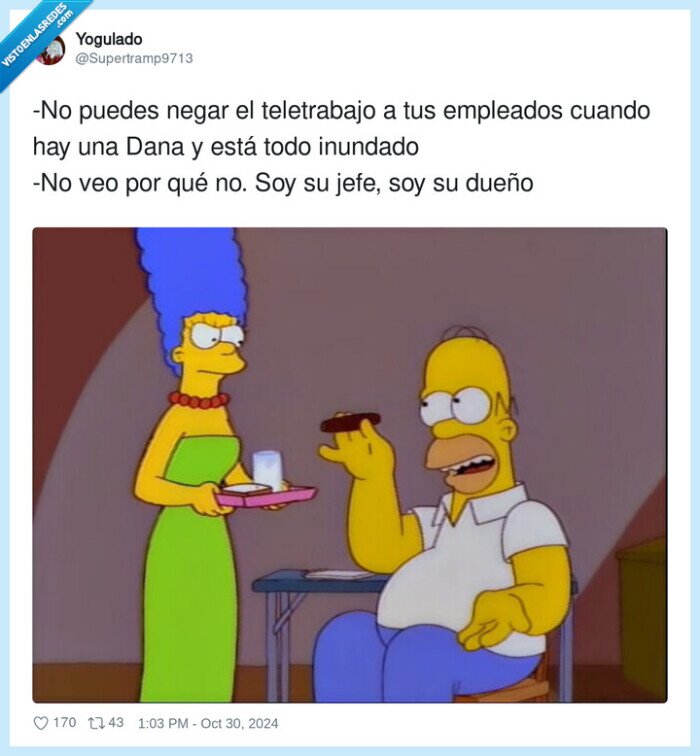 teletrabajo,empleados,inundado,dana,valencia