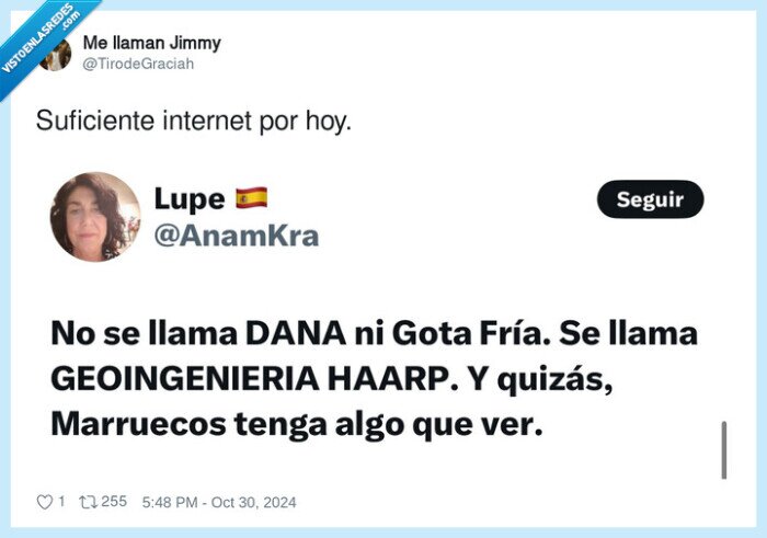 suficiente,internet,dana,valencia,marruecos