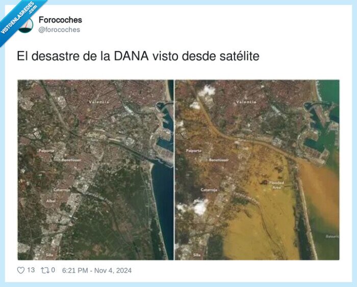 satélite,desastre,valencia,dana