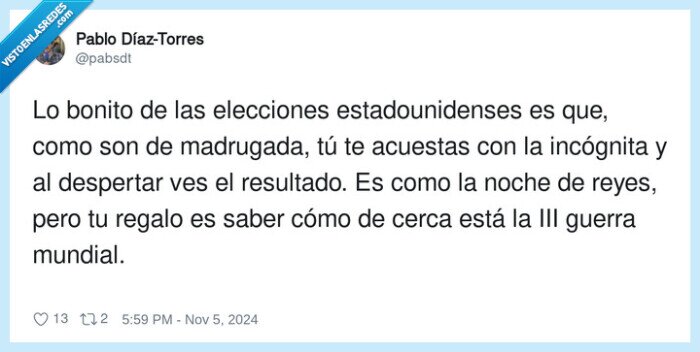 elecciones estadounidenses,incógnita,madrugada,resultado,despertar,eeuu