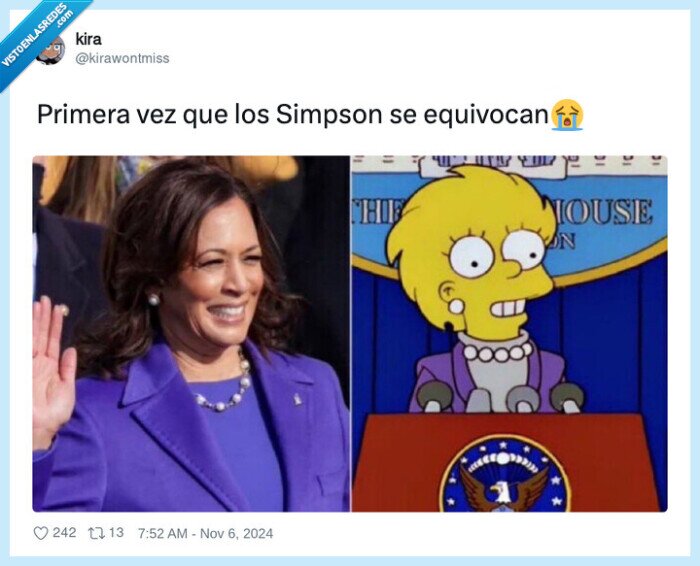simpson,presidenta,elecciones,eeuu,kamala harris