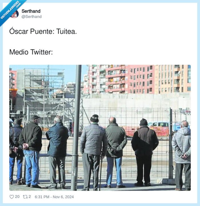 jubilados,obras,dana,oscar puente