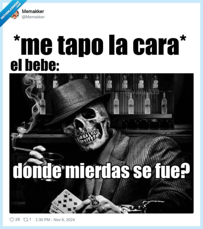 susto,bebe,taparse,cara,esconderse