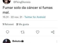 Enlace a ¿Cómo saber si fumo mal?, por @Memakker