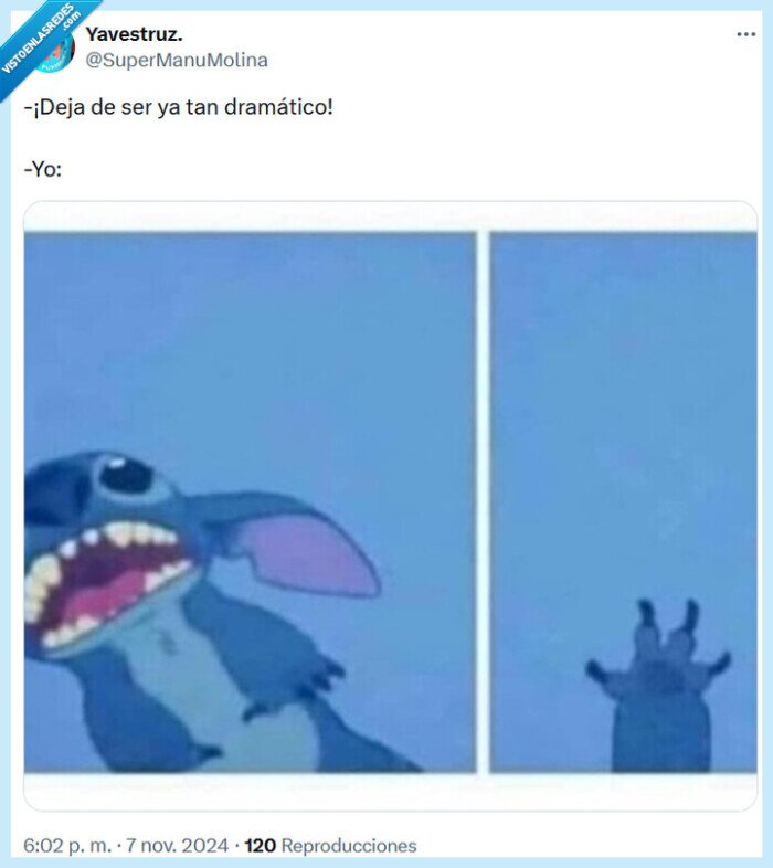 dramático,stitch