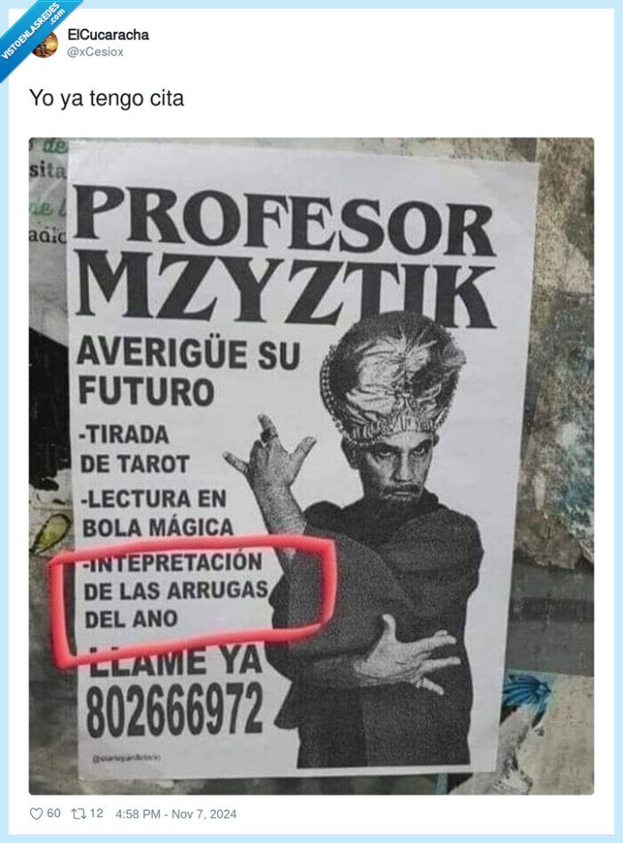 profesor mzyztik,arrugas,ano