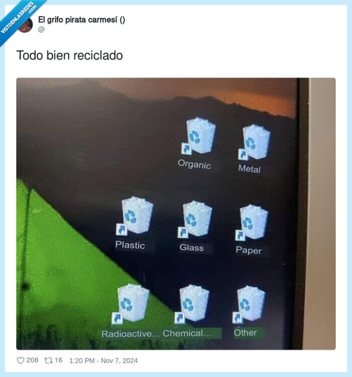 papelera,reciclaje,ordenado