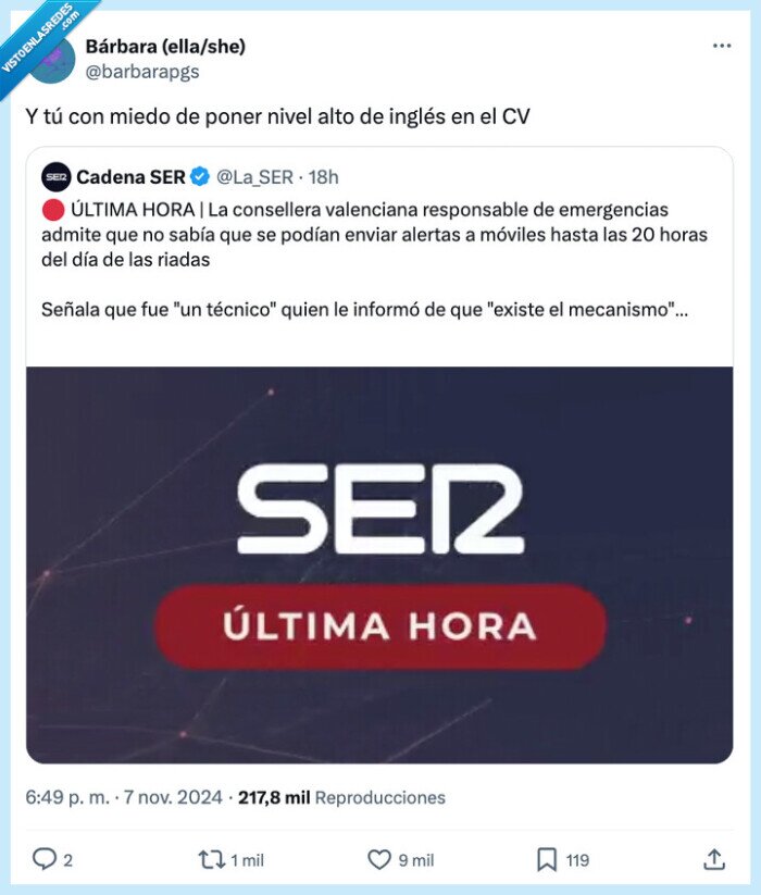 consellera valenciana,alerta,dana,valencia,desconocimiento