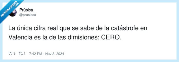 catástrofe,dimisiones,valencia,dana,cifra real